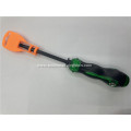 Dual Purpose Chromed Screwdriver With PP Handle